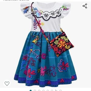 Encanto Mirabel Costume 5-6 Years Halloween